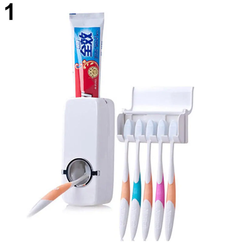 Dispenser E Base Para Escovas E Creme Dental