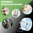 Fita Transparente de Dupla Face Nano Gel - Uni