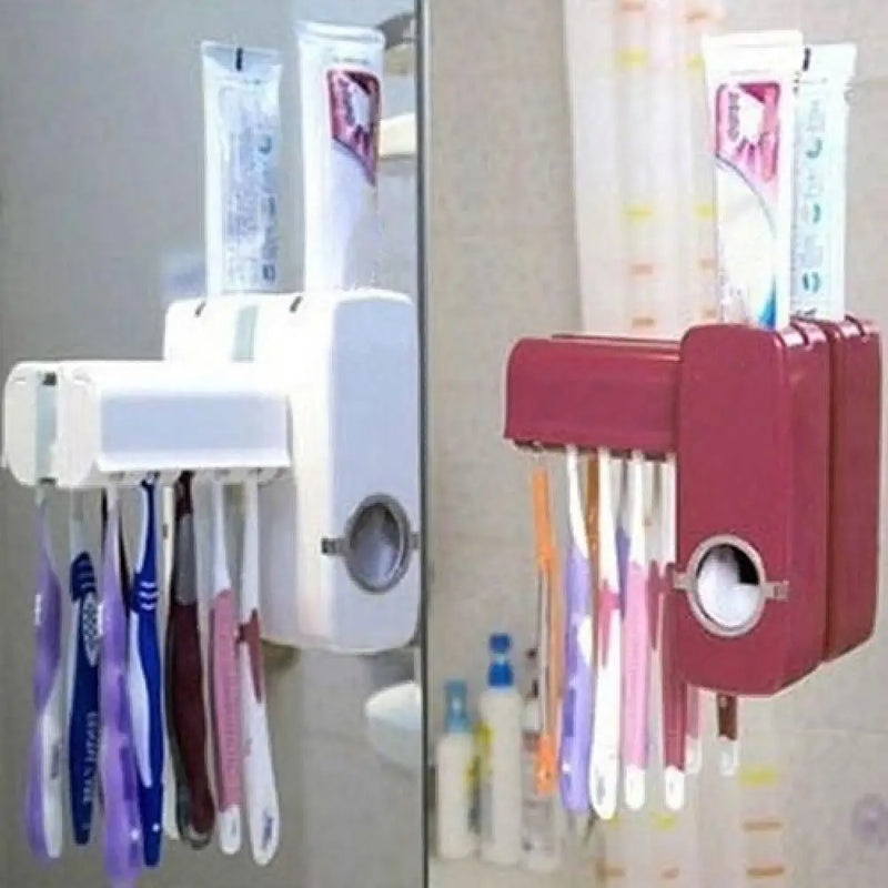 Dispenser E Base Para Escovas E Creme Dental